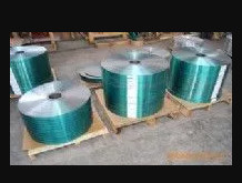 Natuurlijke groene copolymeer gecoate stalen tape 0,3 mm 370 mpa EN JIS