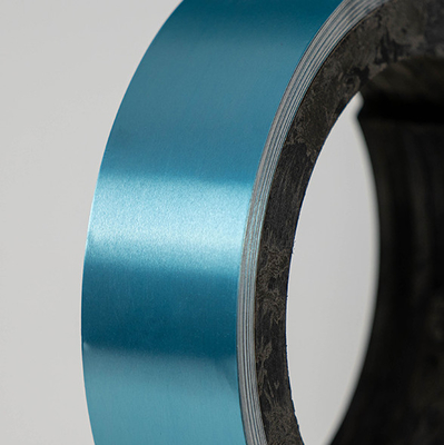 Copolymeer Met een laag bedekte de Bandbreedte 18mm van de Staalband voor Gepantserd Kabelproduct
